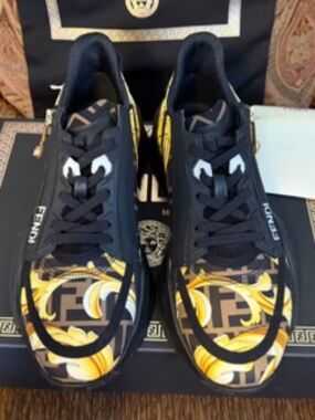 New Fendi x Versace Fendace Flow Mens UK 8 US 9